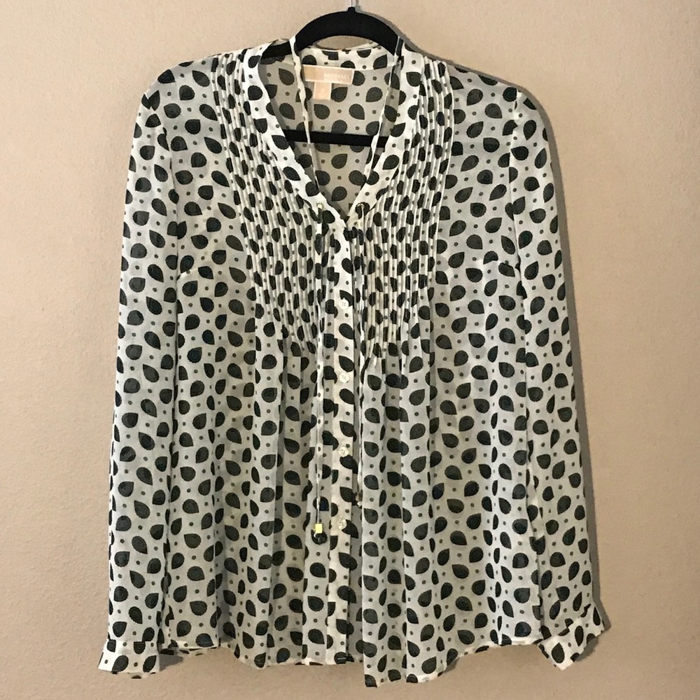 Michael Kors button up blouse